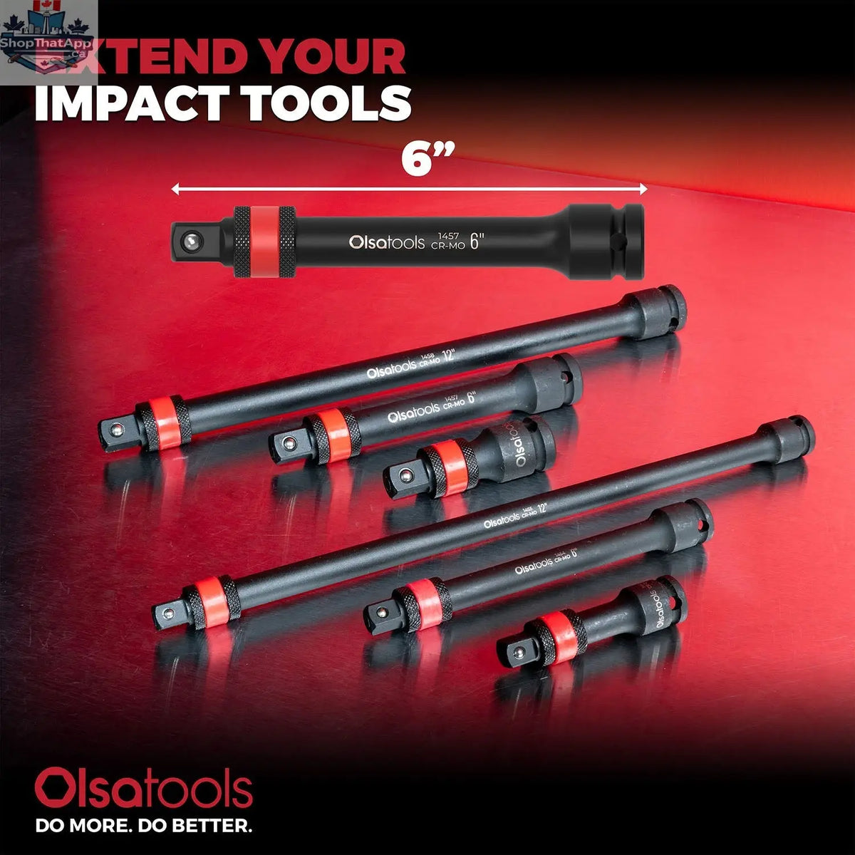 Locking Impact Socket Extension - Shopthatapp.ca