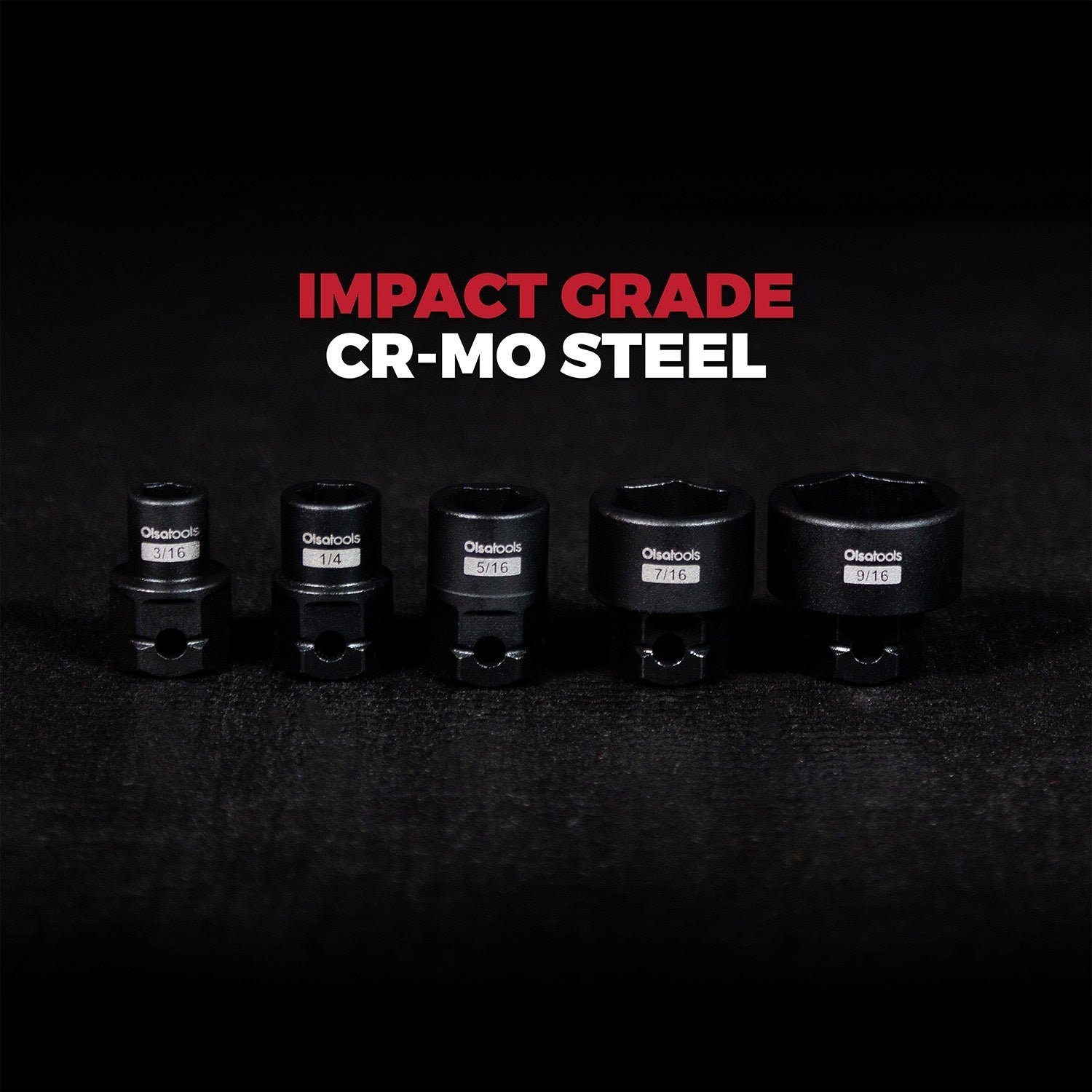 Stubby Impact Socket Sets with Magnetic Socket Inserts