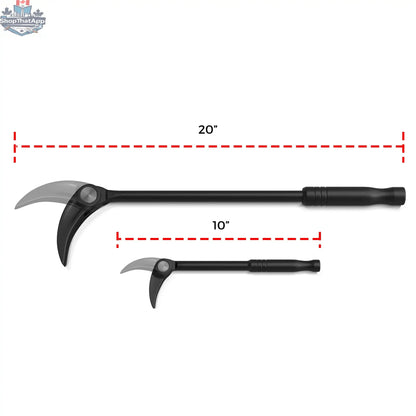 Indexing Pry Bar Set (2pc) | Heavy Duty 10" and 20" Long Pry Bars - Shopthatapp.ca