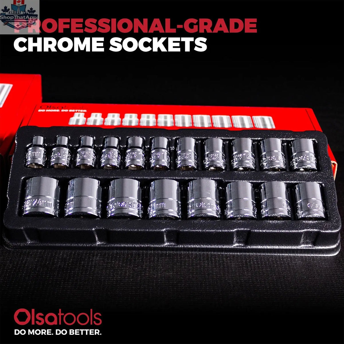 Chrome Socket Sets - Shopthatapp.ca