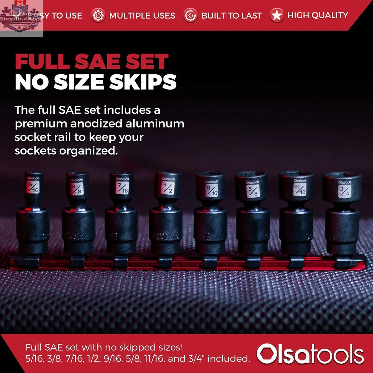 Impact Swivel Sockets - Shopthatapp.ca