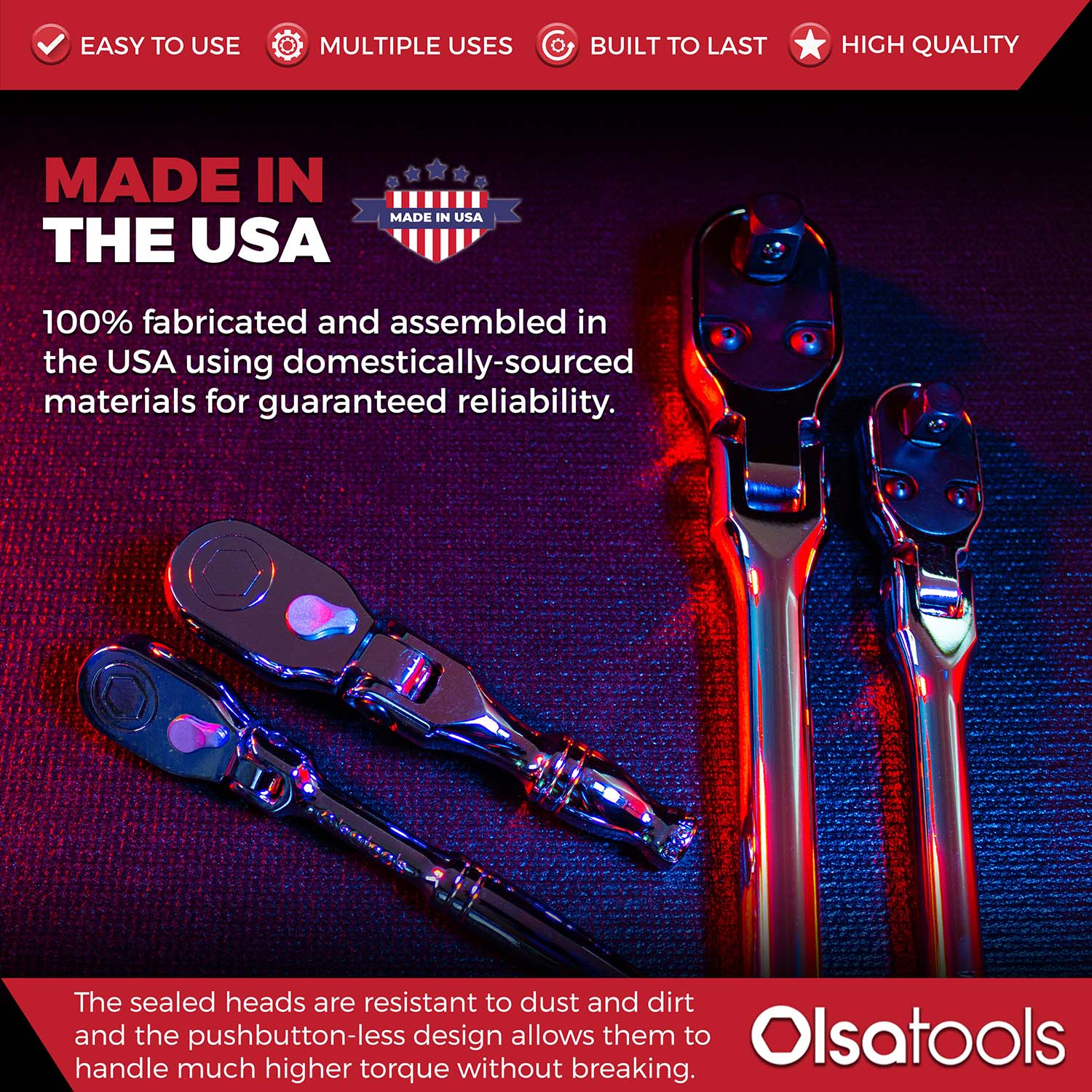 Flex Head Ratchet 90 Tooth for Enhanced Torque and Precision
