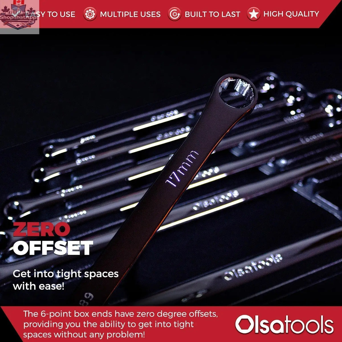 Bolt Extractor Wrench Sets with FlexPro LED Flashlight - Shopthatapp.ca