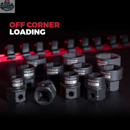 Stubby Impact Socket Sets with Magnetic Socket Inserts - Shopthatapp.ca