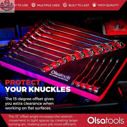 Premium Combination Wrench Set – 15-Piece for Ultimate Torque Control - Shopthatapp.ca