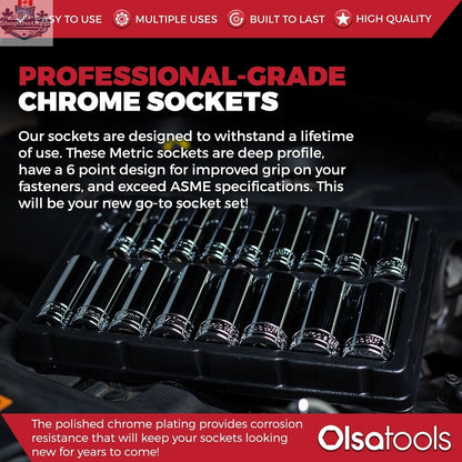 Chrome Socket Sets - Shopthatapp.ca