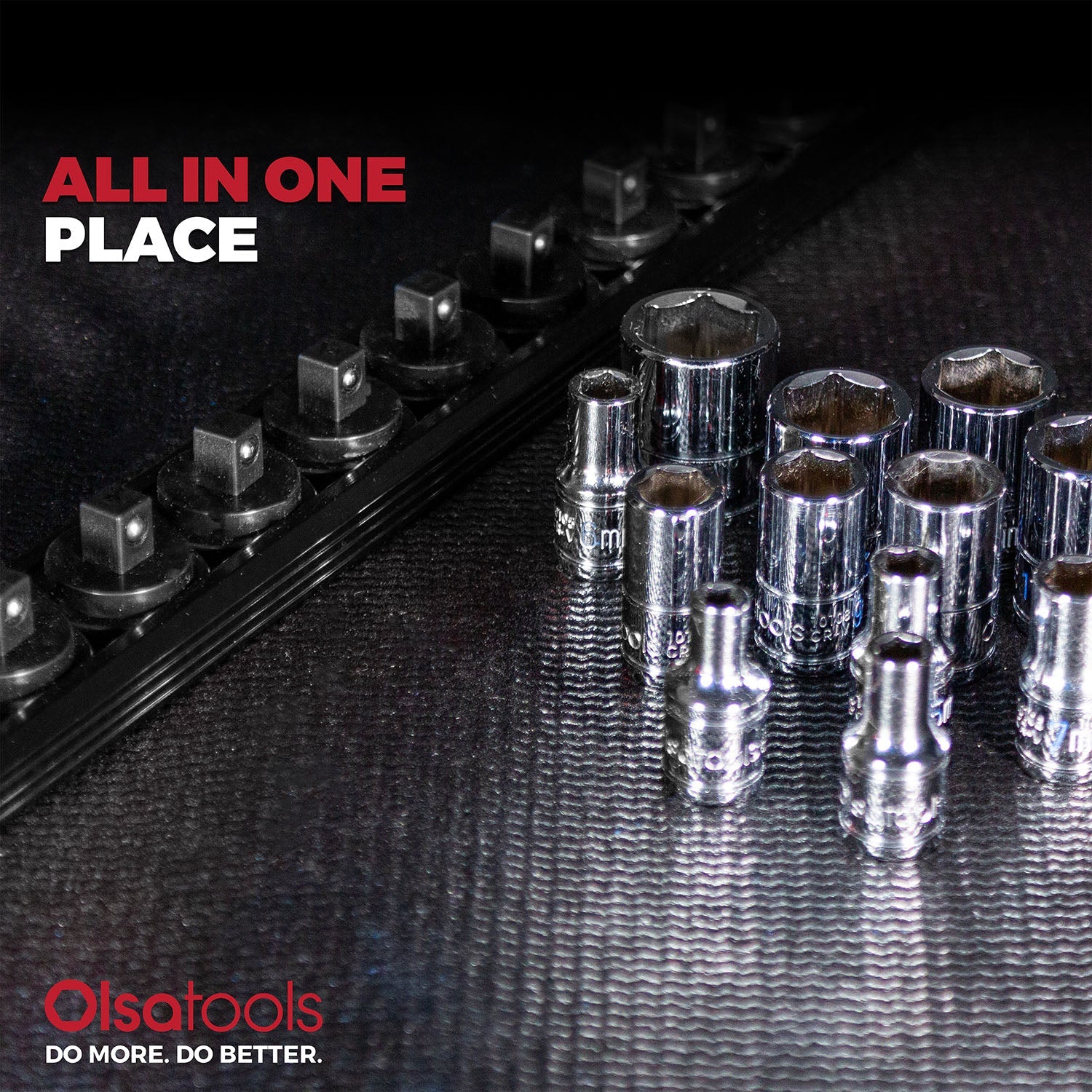 Magnetic Socket Rails for Secure Tool Organization in Aluminum