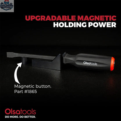 Magnetic Prybar Holders with Stubby Impact Socket Clips - Shopthatapp.ca