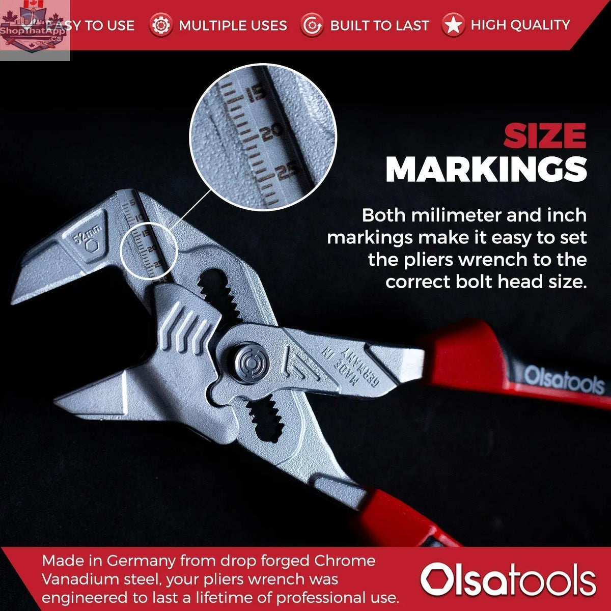 Pliers Wrench 10 Inch - Shopthatapp.ca