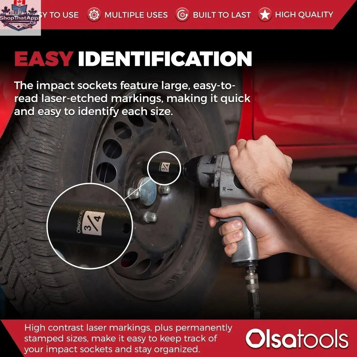 Cr-Mo Impact Sockets - Shopthatapp.ca
