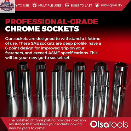 Chrome Socket Sets - Shopthatapp.ca