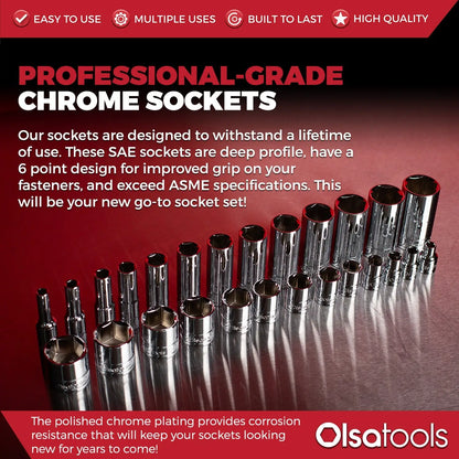 Chrome Socket Sets - Shopthatapp.ca