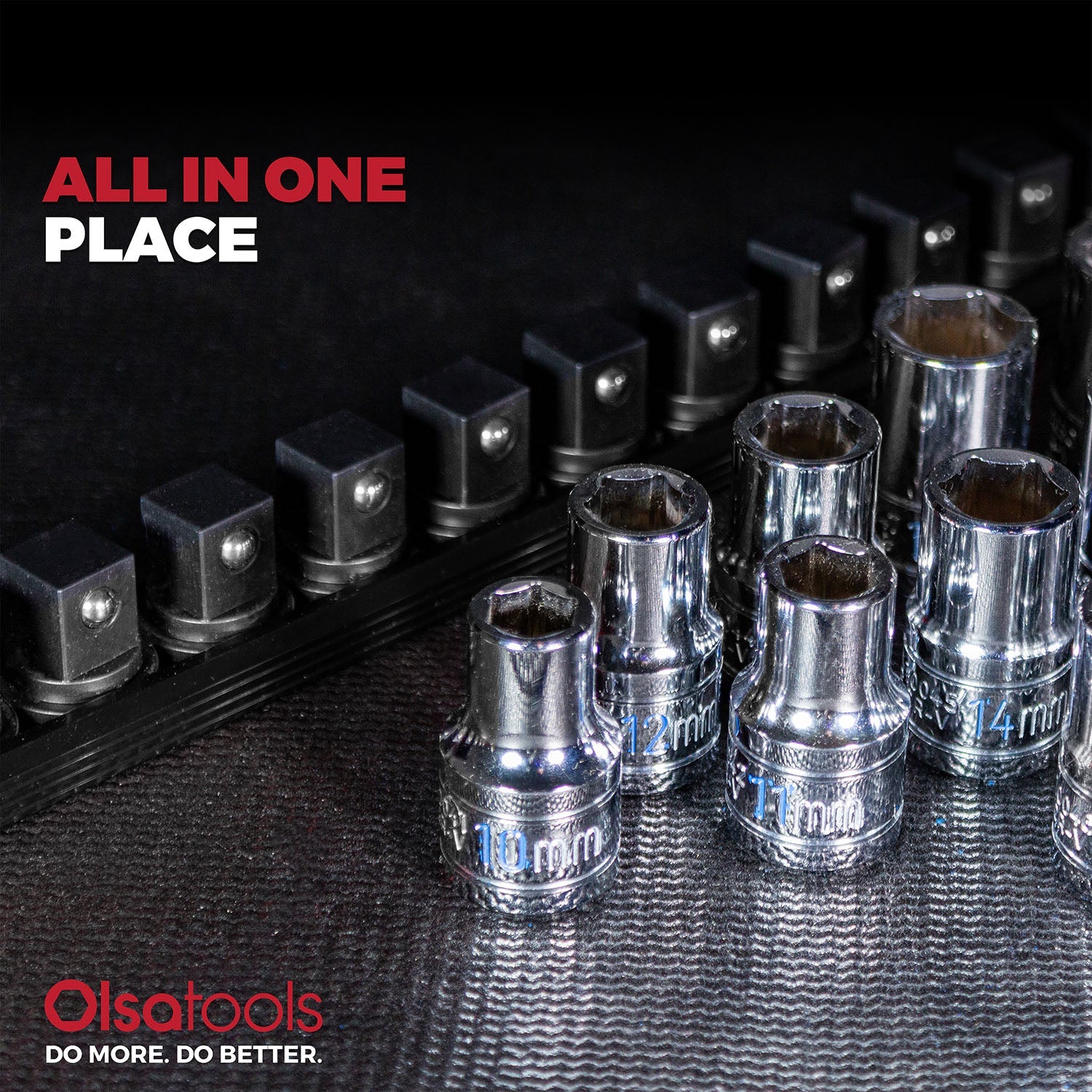 Magnetic Socket Rails for Secure Tool Organization in Aluminum