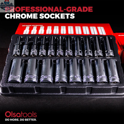 Chrome Socket Sets - Shopthatapp.ca