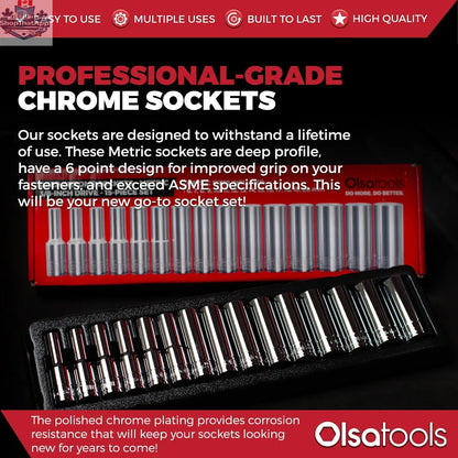 Chrome Socket Sets - Shopthatapp.ca