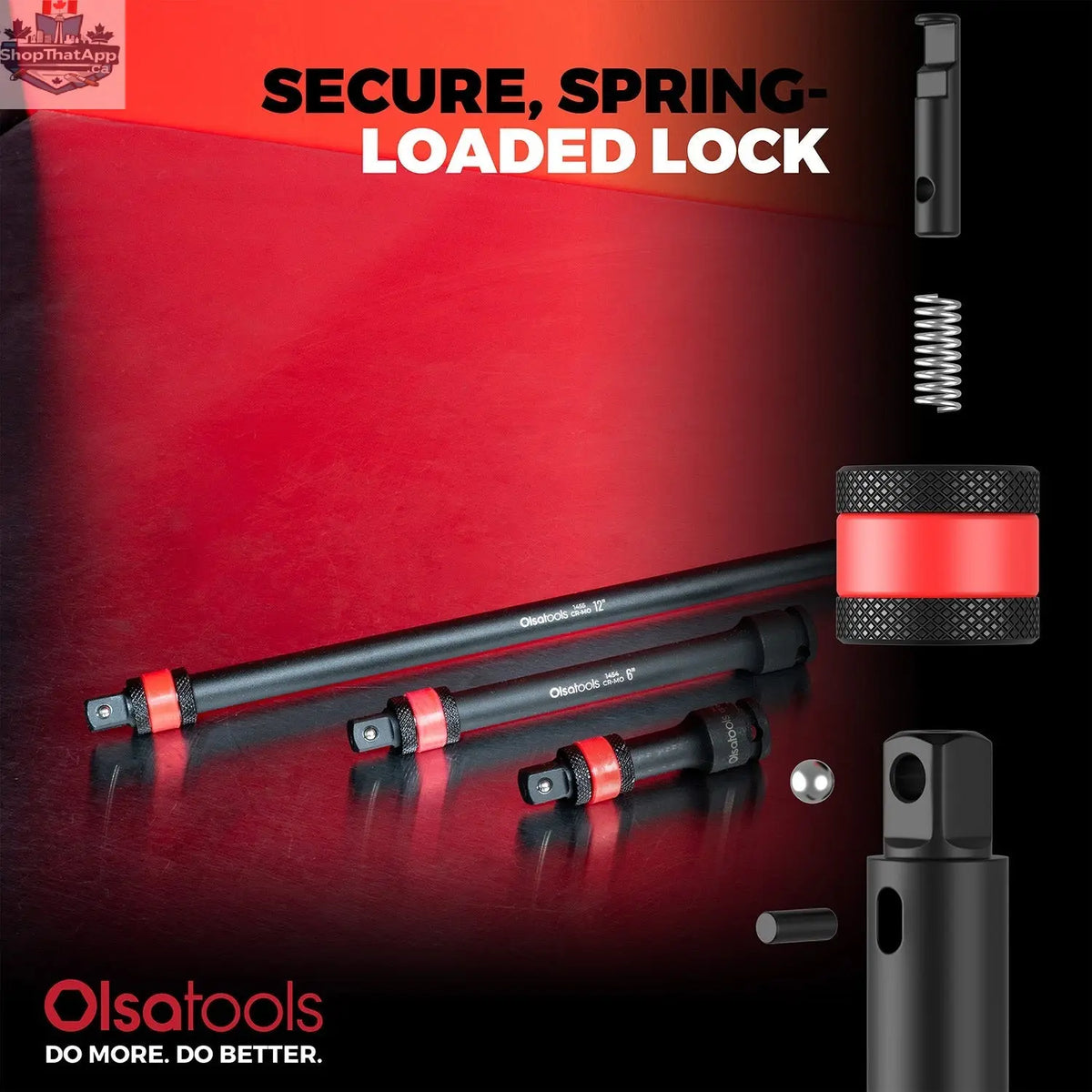 Locking Impact Socket Extension - Shopthatapp.ca