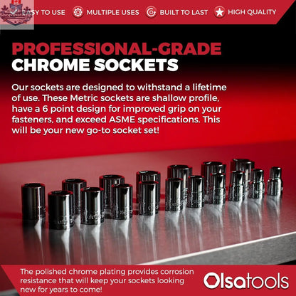 Chrome Socket Sets - Shopthatapp.ca
