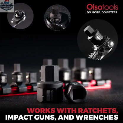 Stubby Impact Bit Set - Choose Torx or Hex Options (Sold Separately) - Shopthatapp.ca