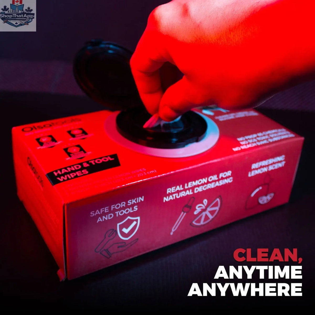 Hand and Tool Cleaning Wipes for Easy and Effective Clean-up - Shopthatapp.ca
