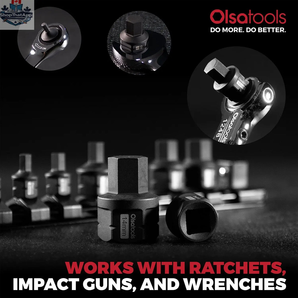 Stubby Impact Bit Set - Choose Torx or Hex Options (Sold Separately) - Shopthatapp.ca