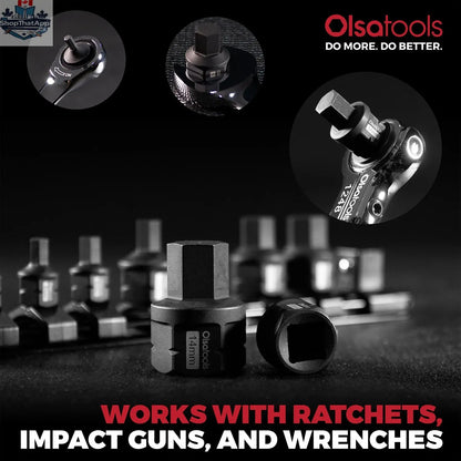 Stubby Impact Bit Set - Choose Torx or Hex Options (Sold Separately) - Shopthatapp.ca