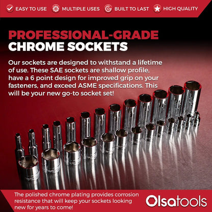 Chrome Socket Sets - Shopthatapp.ca