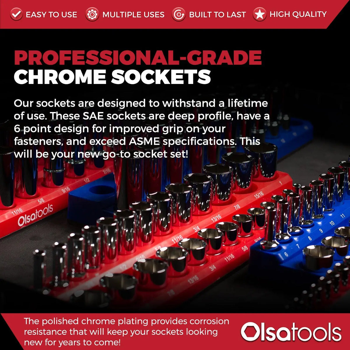 Chrome Socket Sets - Shopthatapp.ca