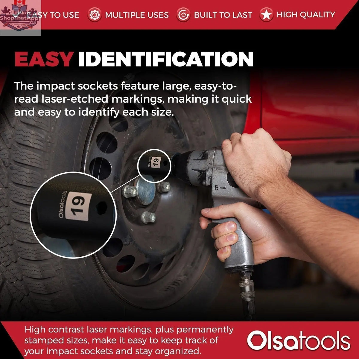 Cr-Mo Impact Sockets - Shopthatapp.ca
