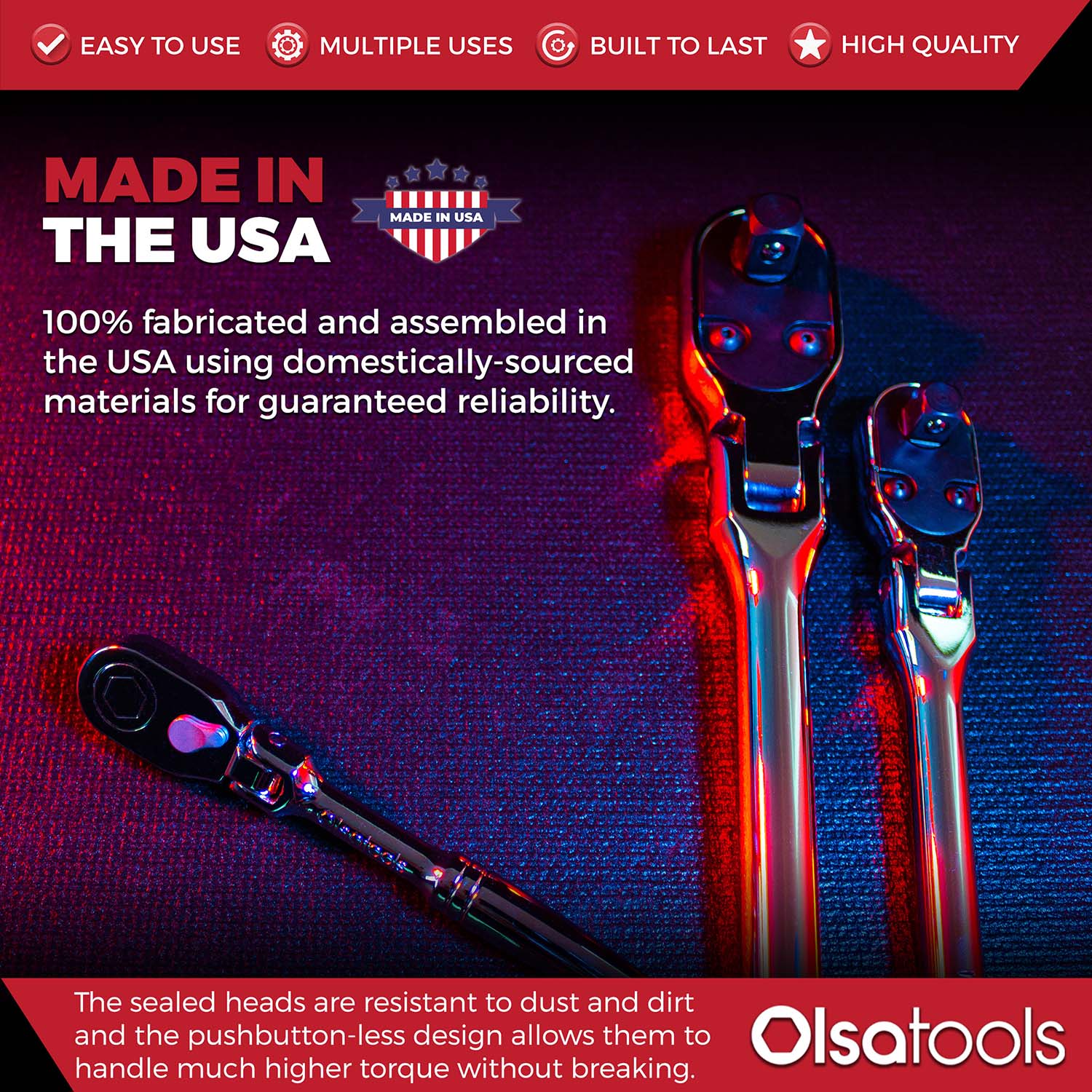 Flex Head Ratchet 90 Tooth for Enhanced Torque and Precision
