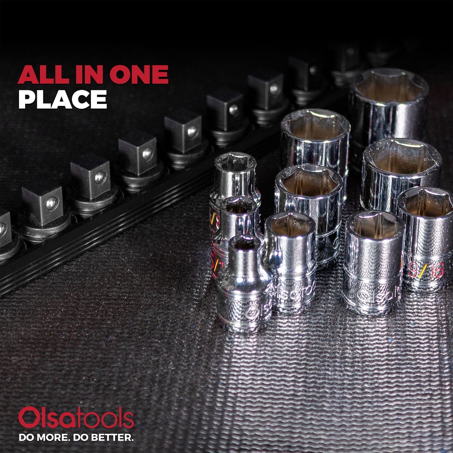 Magnetic Socket Rails for Secure Tool Organization in Aluminum