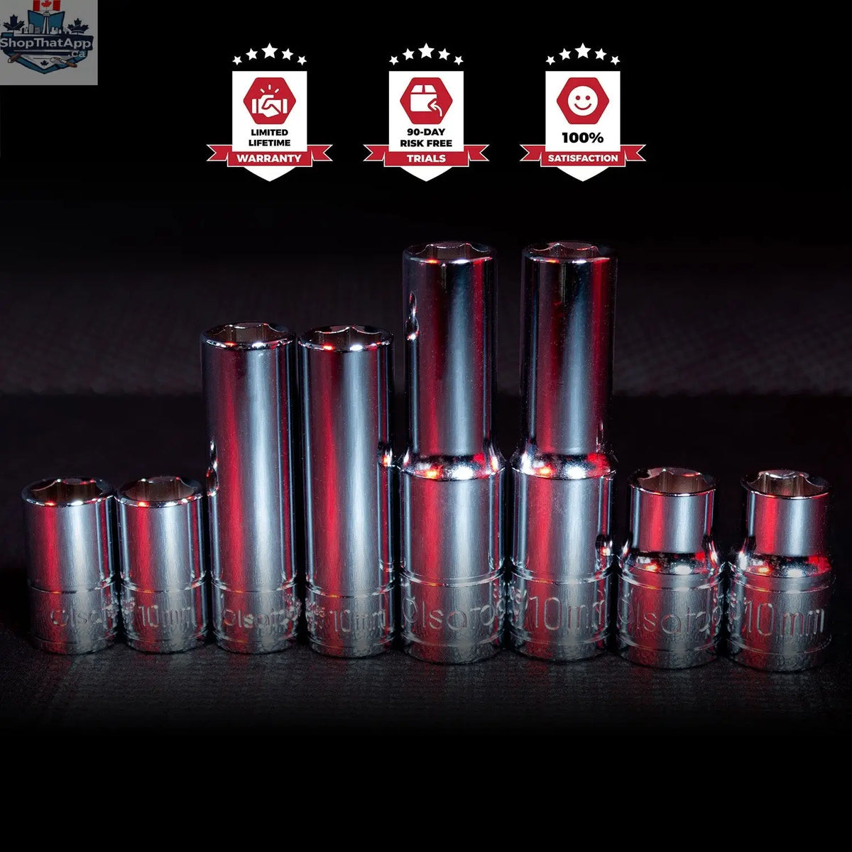 100pc 10 mm Socket Sets - Shopthatapp.ca