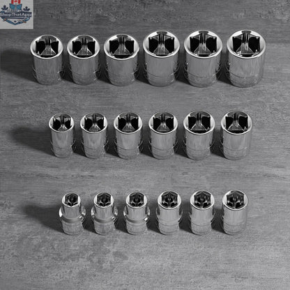 Chrome Socket Sets - Shopthatapp.ca