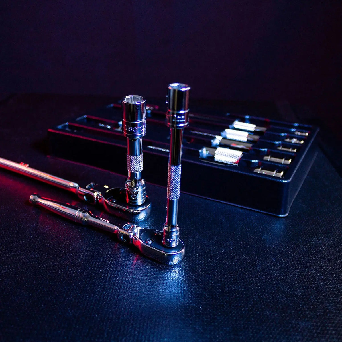 Wobble Socket Extension Set (9pc) | 1/2, 3/8, 1/4" Drive Ratchet Extension Bars - Shopthatapp.ca