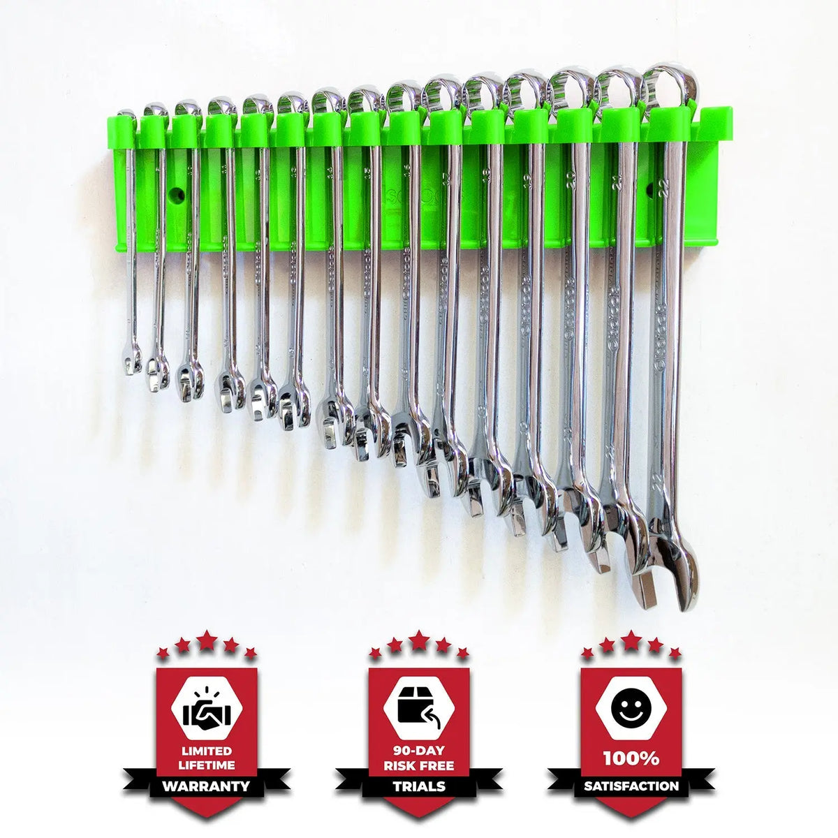 Magnetic Wrench Holders (Holds 15 Wrenches) - Shopthatapp.ca