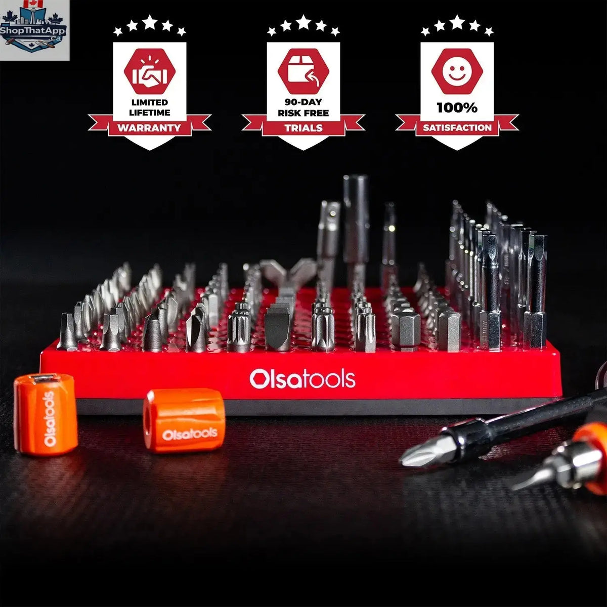 Extra Large Hex Bit Organizer - Shopthatapp.ca