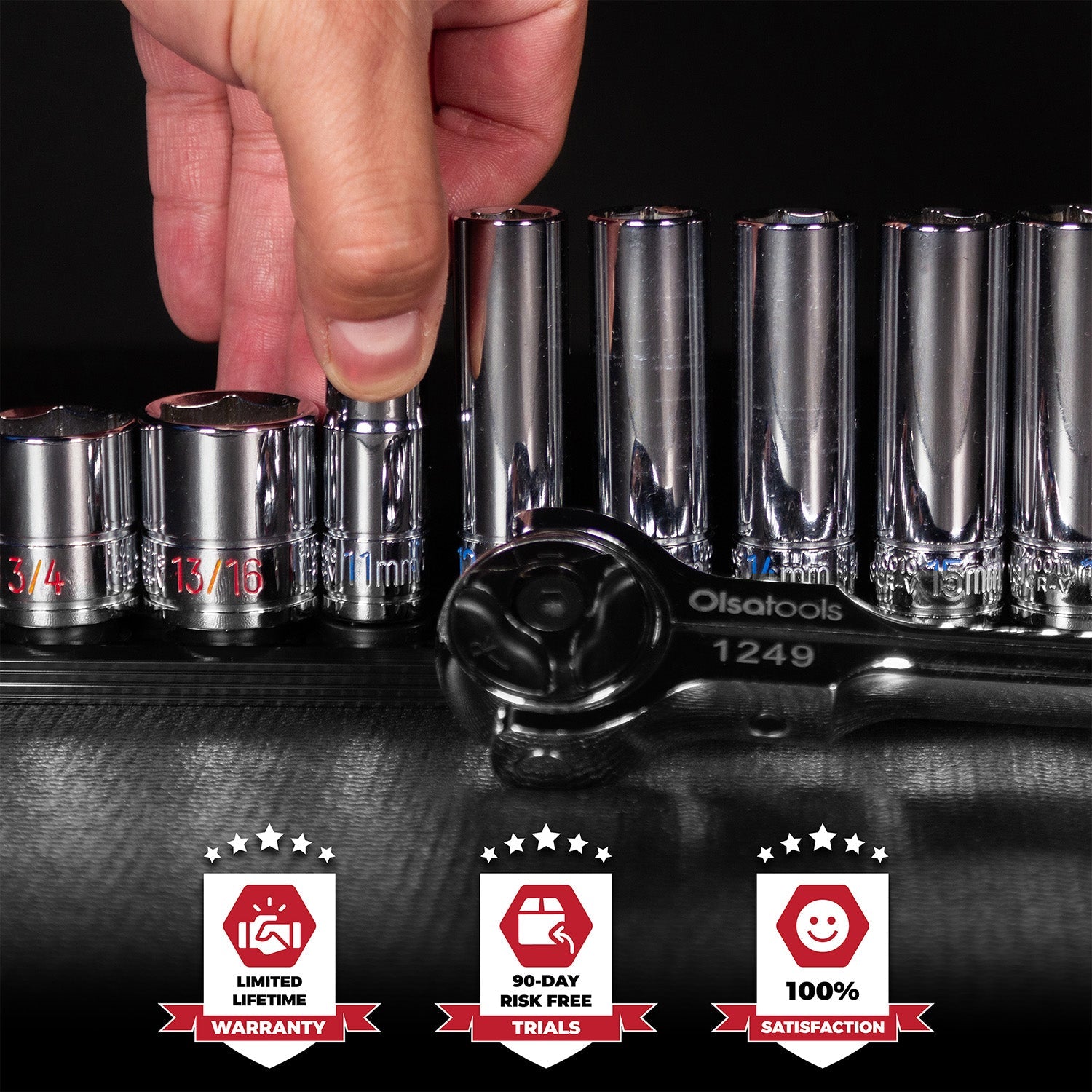 Magnetic Socket Rails for Secure Tool Organization in Aluminum