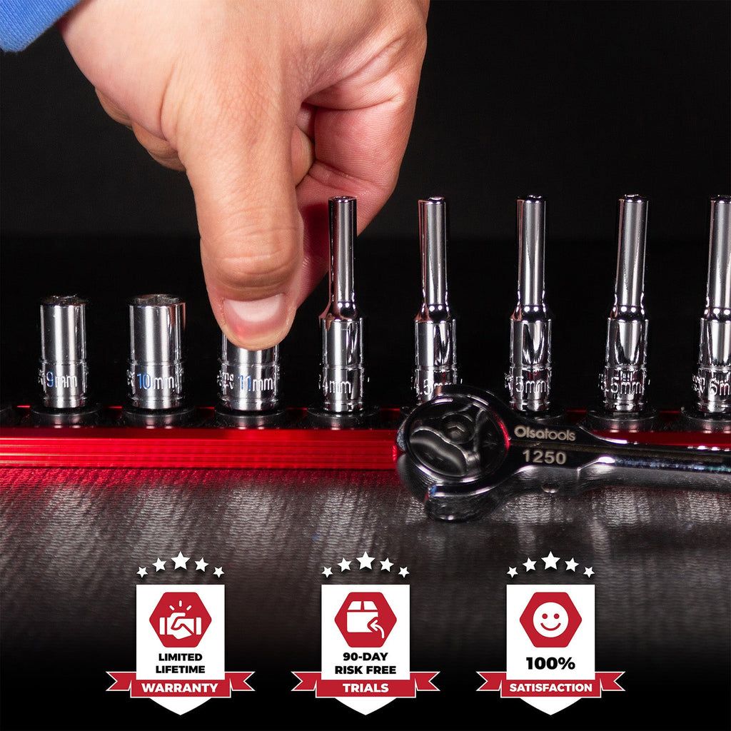 Magnetic Socket Rails for Secure Tool Organization in Aluminum