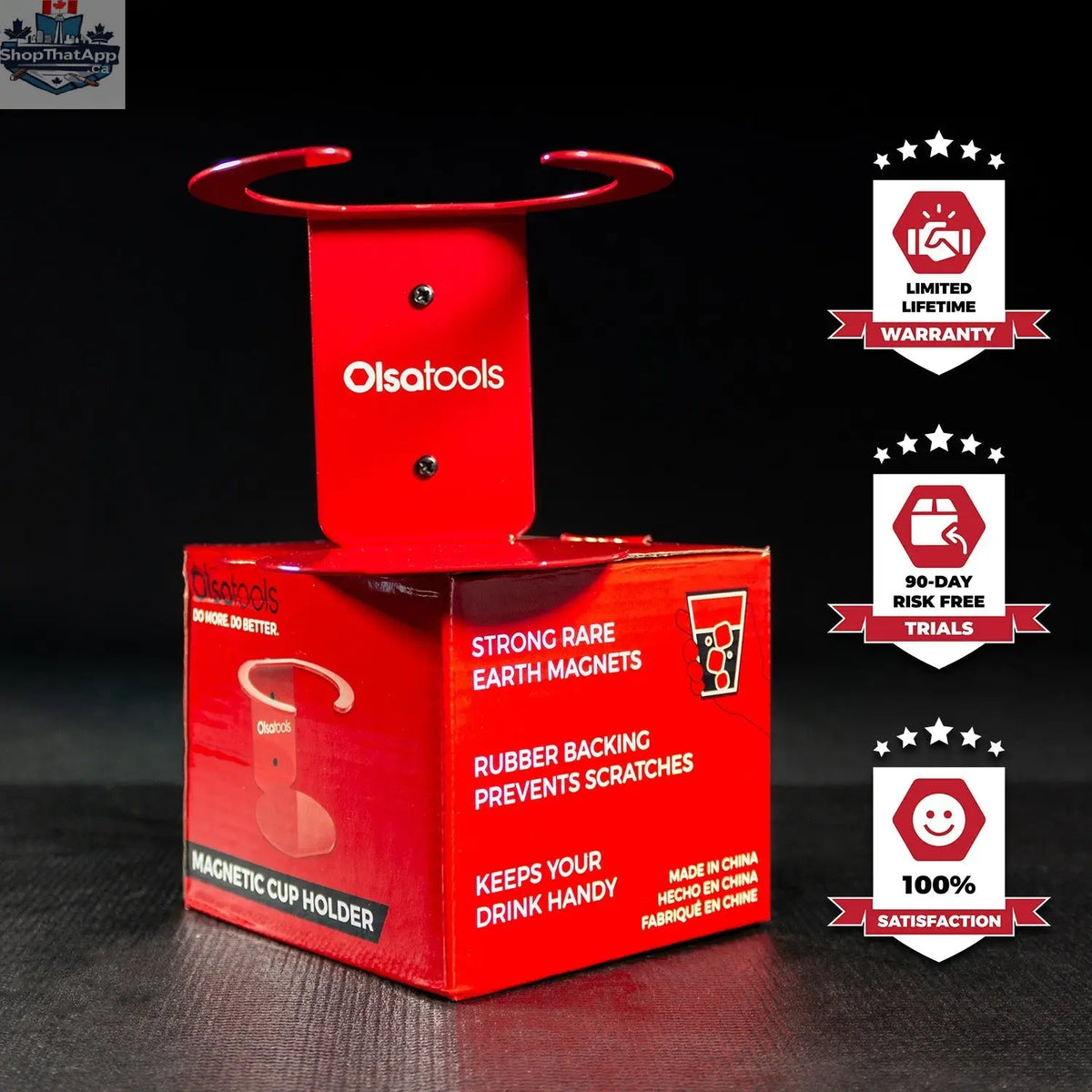 Magnetic Cup Holder – Secure Your Drink Anywhere - Shopthatapp.ca