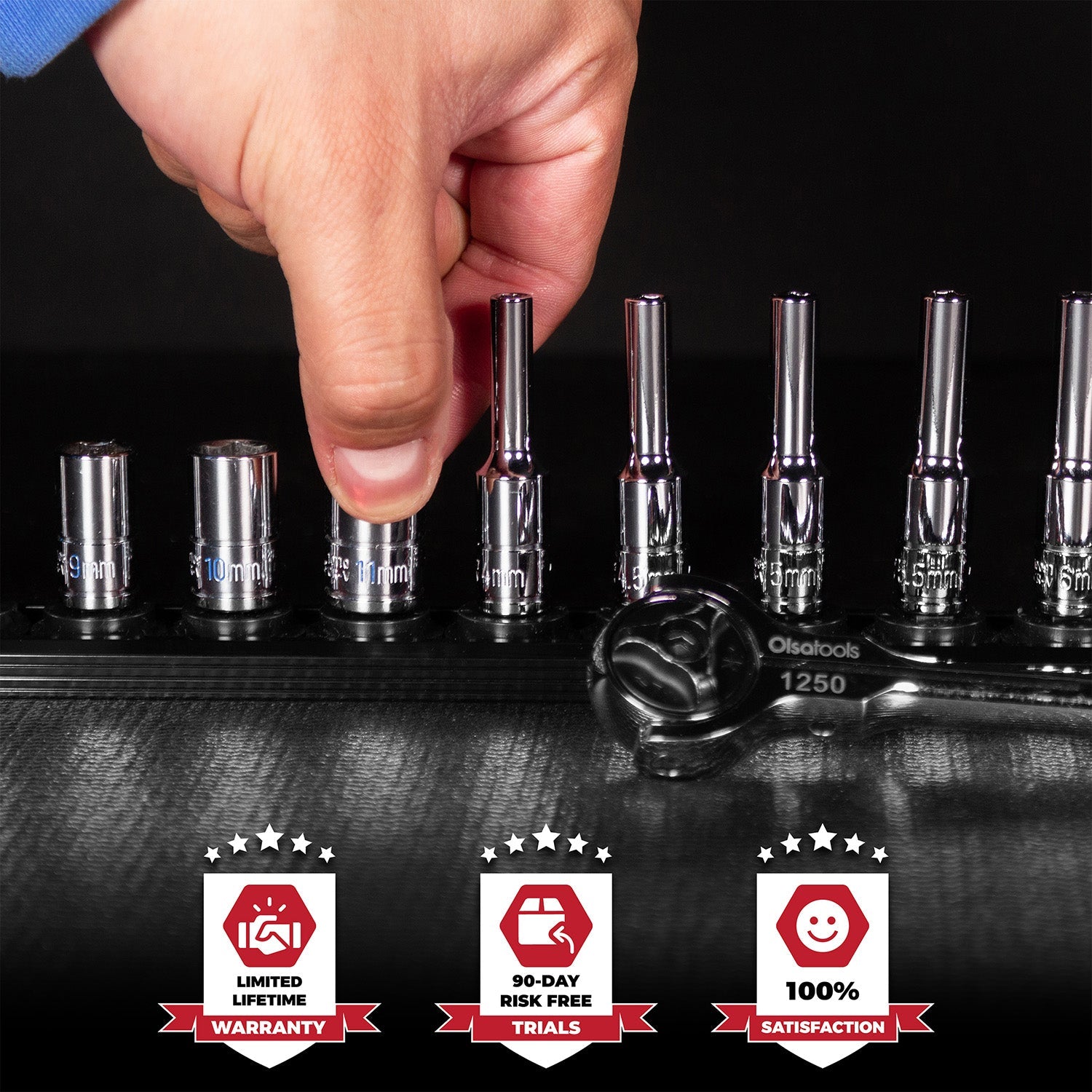 Magnetic Socket Rails for Secure Tool Organization in Aluminum