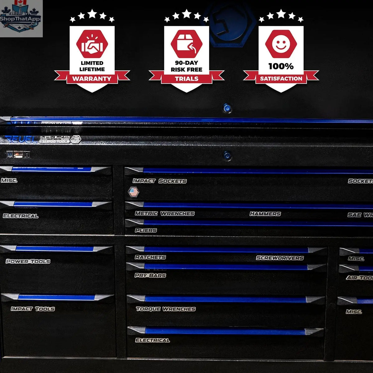 Aluminum Toolbox Emblems - Shopthatapp.ca