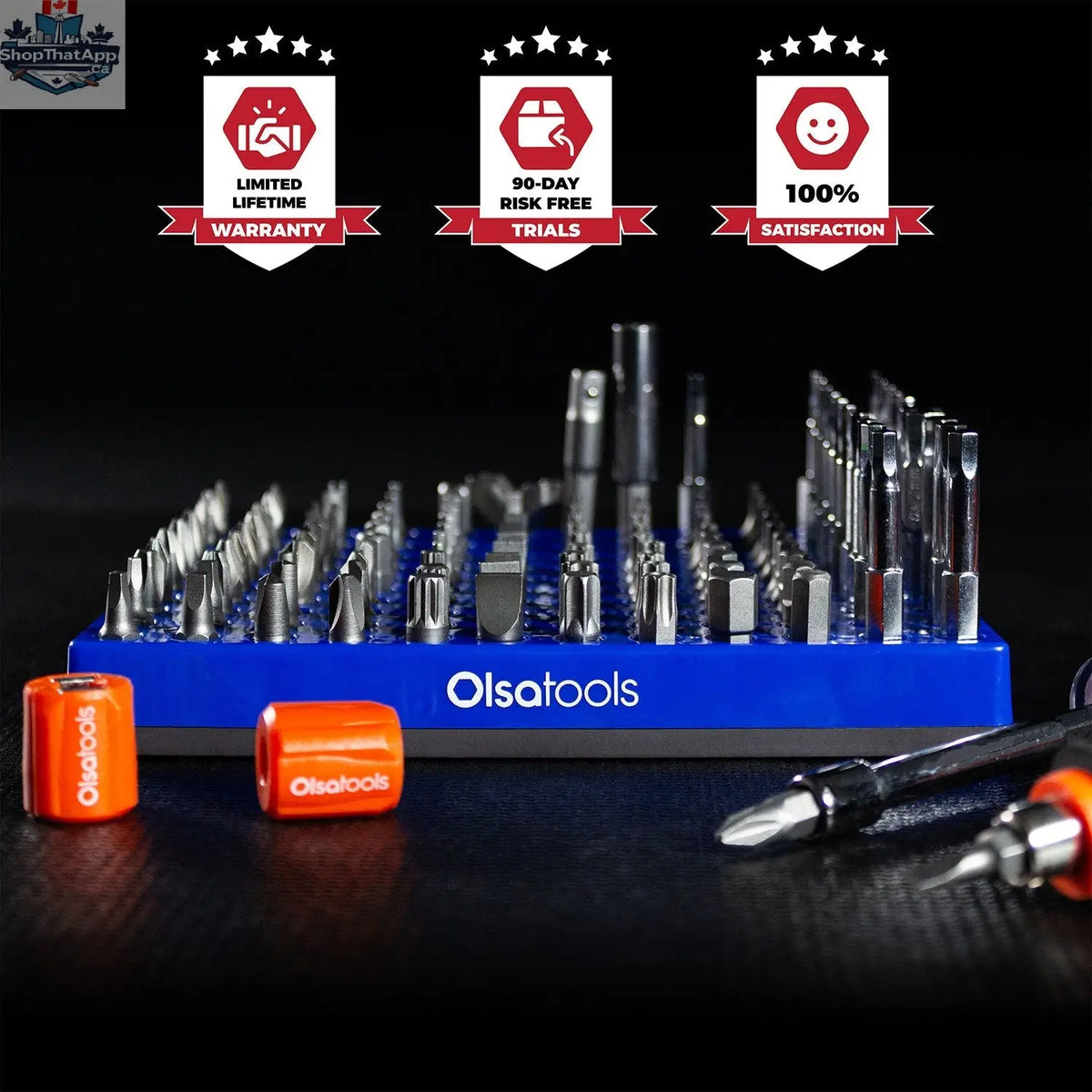 Extra Large Hex Bit Organizer - Shopthatapp.ca