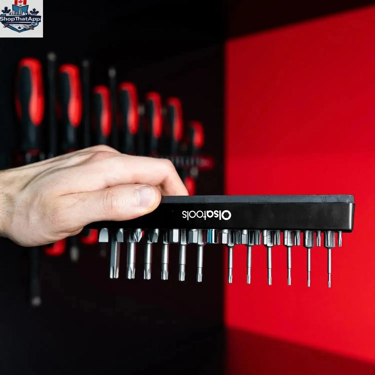 Magnetic Hex Bit Organizer for Effortless Tool Management and Easy Access - Shopthatapp.ca
