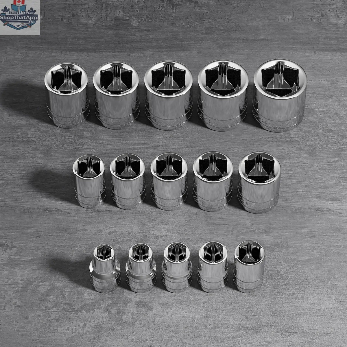 Chrome Socket Sets - Shopthatapp.ca