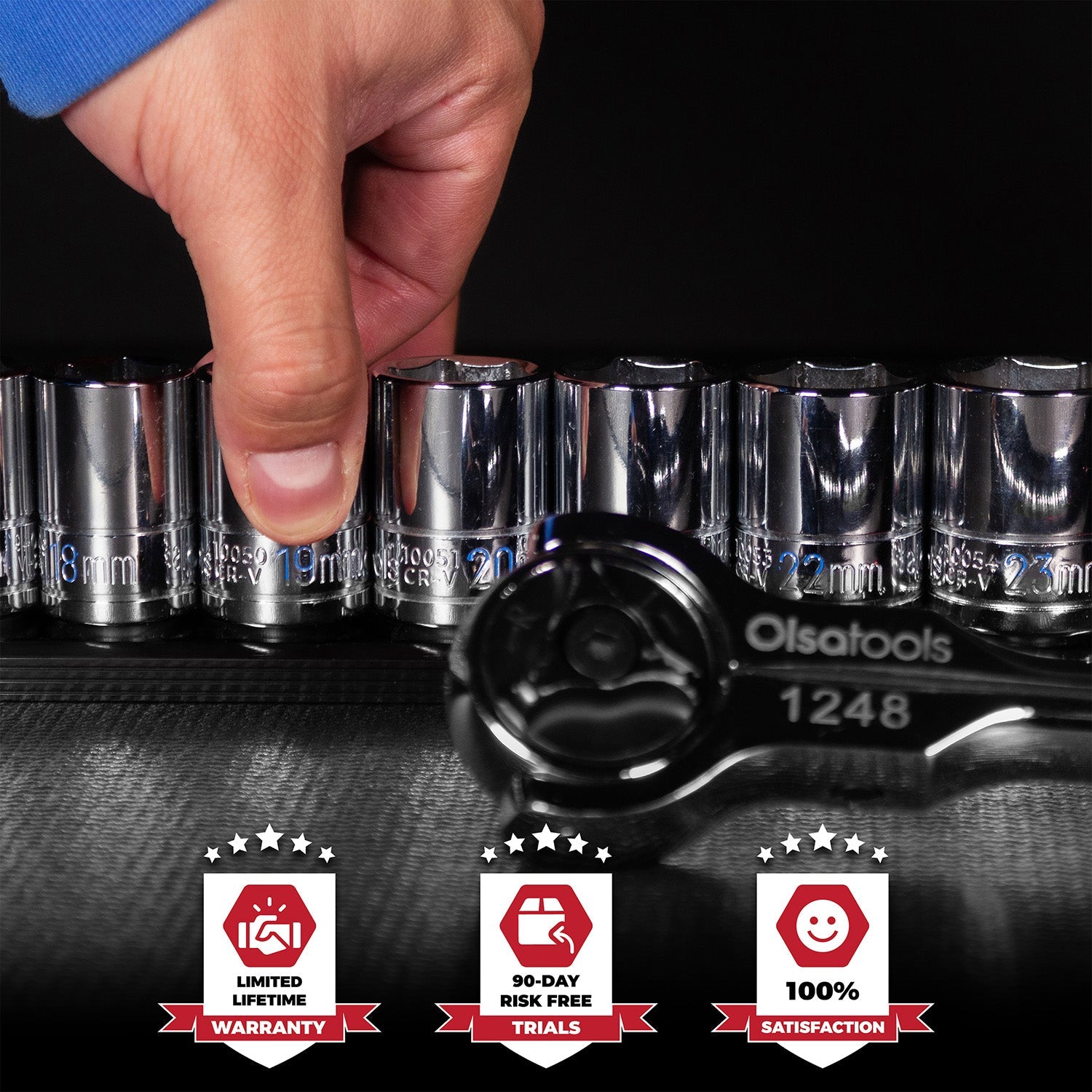 Magnetic Socket Rails for Secure Tool Organization in Aluminum