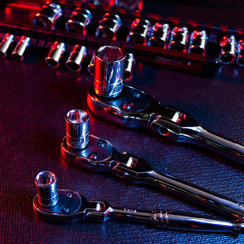 Flex Head Ratchet 90 Tooth for Enhanced Torque and Precision