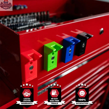 Magnetic Prybar Holders with Stubby Impact Socket Clips - Shopthatapp.ca