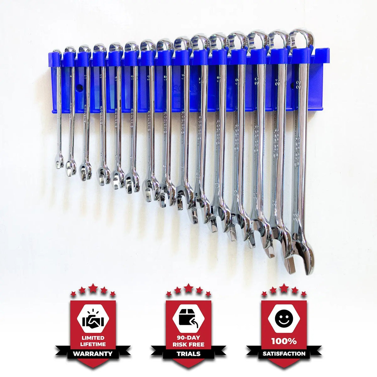 Magnetic Wrench Holders (Holds 15 Wrenches) - Shopthatapp.ca