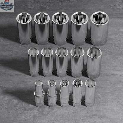 Chrome Socket Sets - Shopthatapp.ca