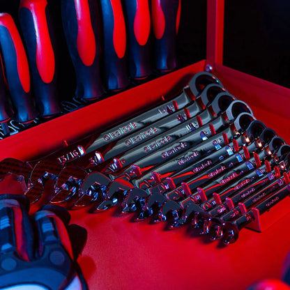 Ratcheting Wrench Set with Magnetic Wrench Organizer - Shopthatapp.ca