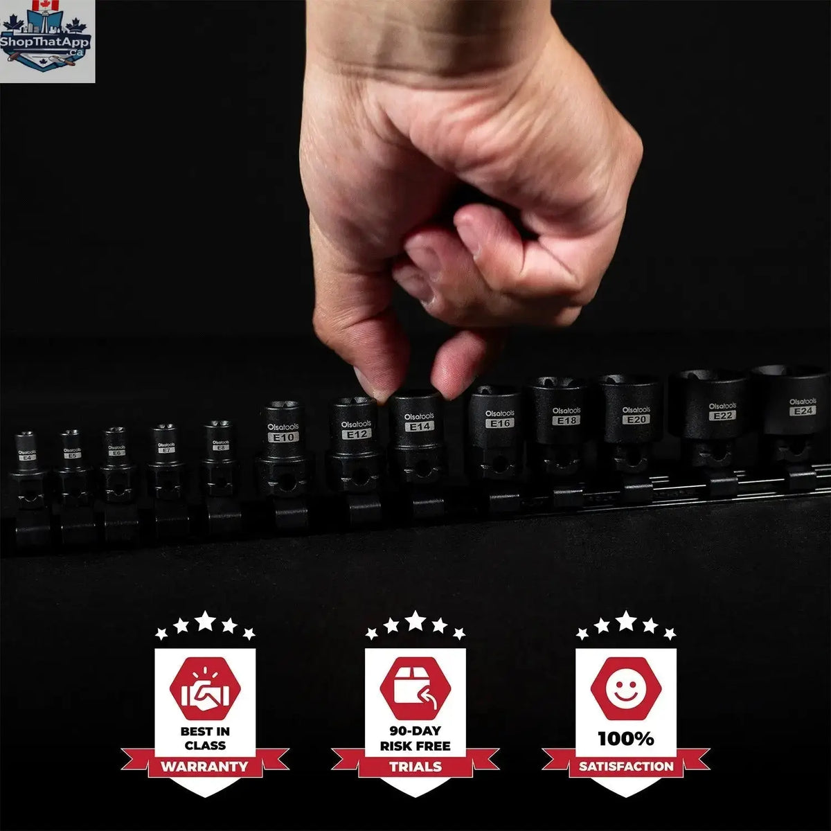 Stubby Impact Bit Set - Choose Torx or Hex Options (Sold Separately) - Shopthatapp.ca